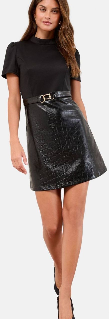 Lipsy Šaty  čierna