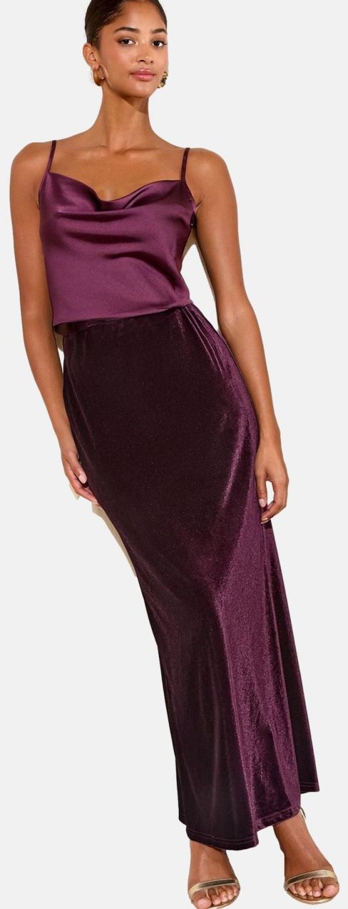 Friends Like These Sukňa  cyklaménová