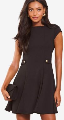 Lipsy Šaty  čierna