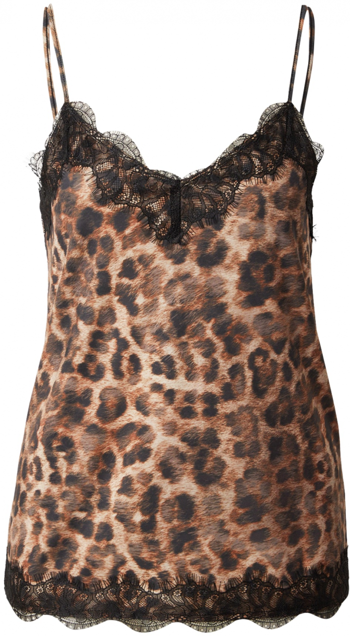 OUI Top  čokoládová / hnedá / čierna