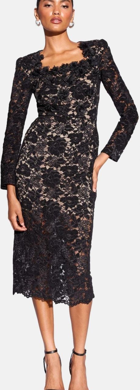 Lipsy Šaty  čierna