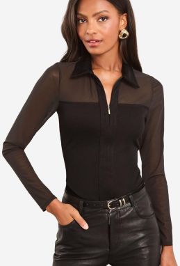 Lipsy Tričko  čierna