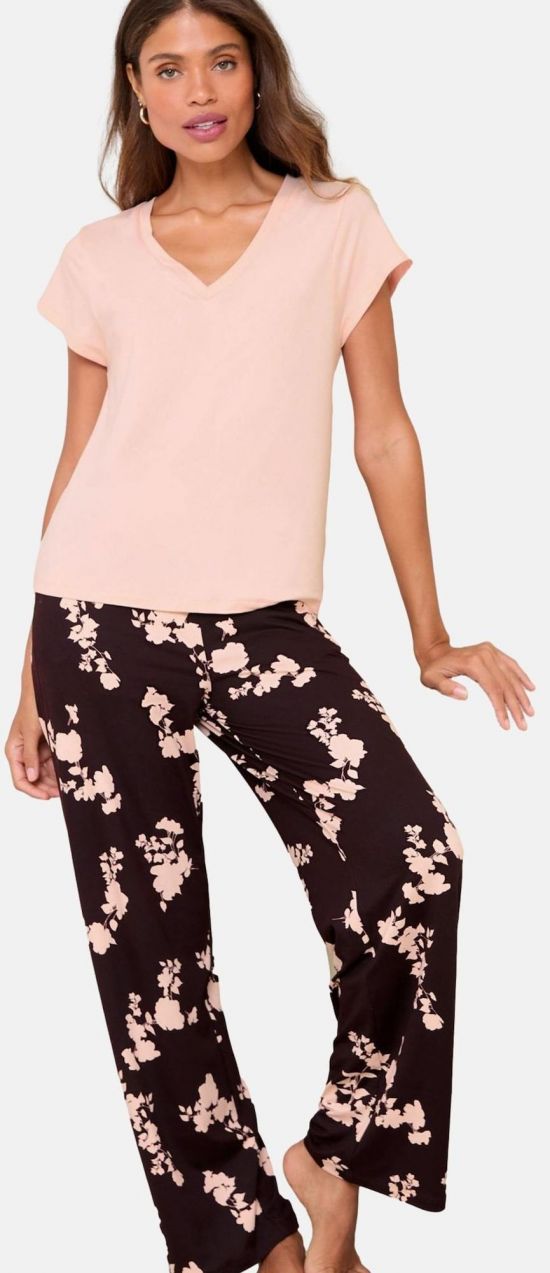 Lipsy Pyžamo  námornícka modrá / ružová