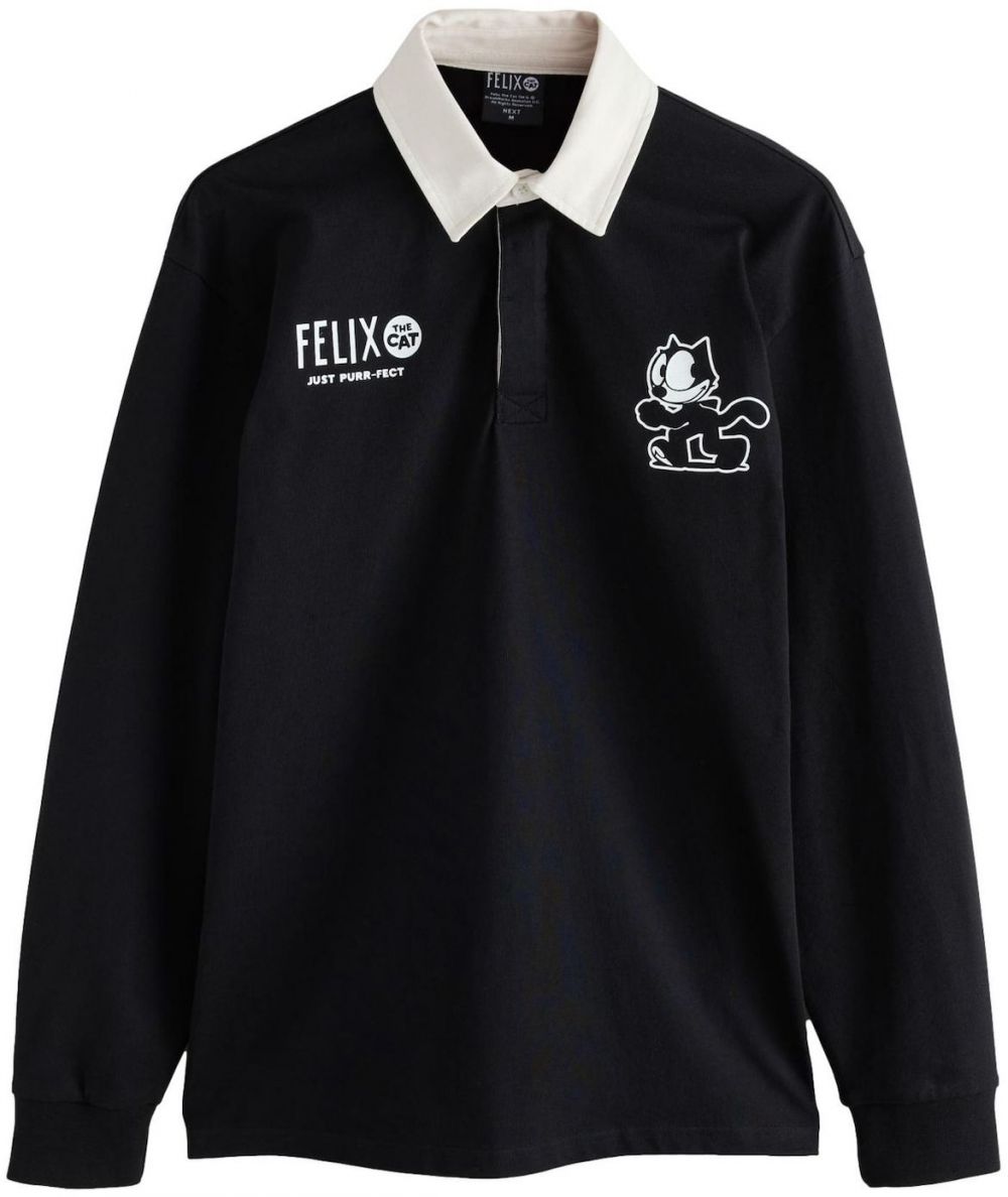 Next Tričko  čierna / prírodná biela