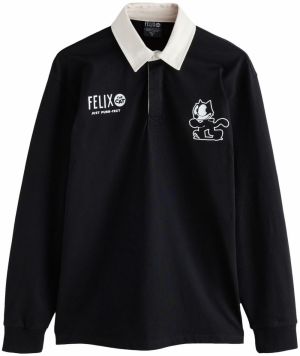 Next Tričko  čierna / prírodná biela