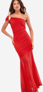 Lipsy Večerné šaty  červená