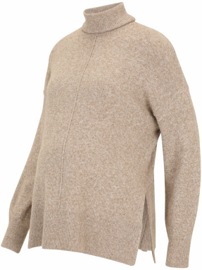 Vero Moda Maternity Sveter 'VMMDOFFY'  béžová melírovaná