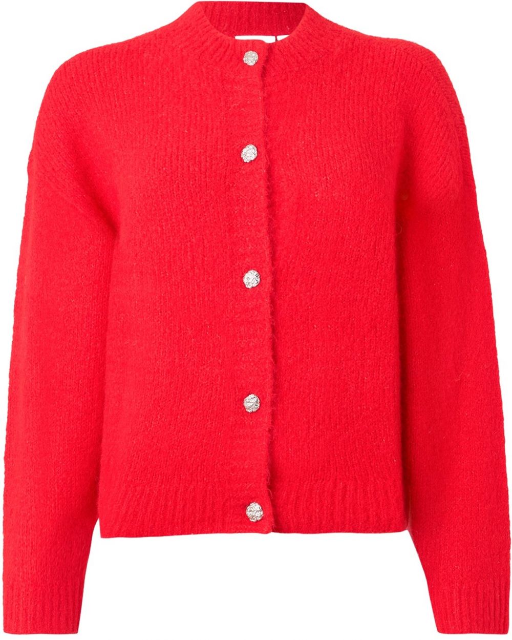 VILA Kardigán 'VIMarley'  krvavo červená