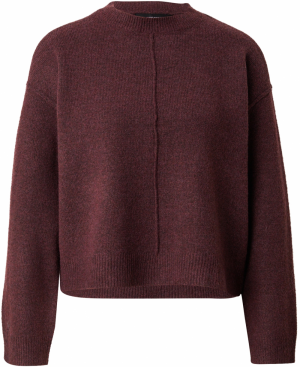 VERO MODA Sveter 'VMBESTI'  vínovo červená