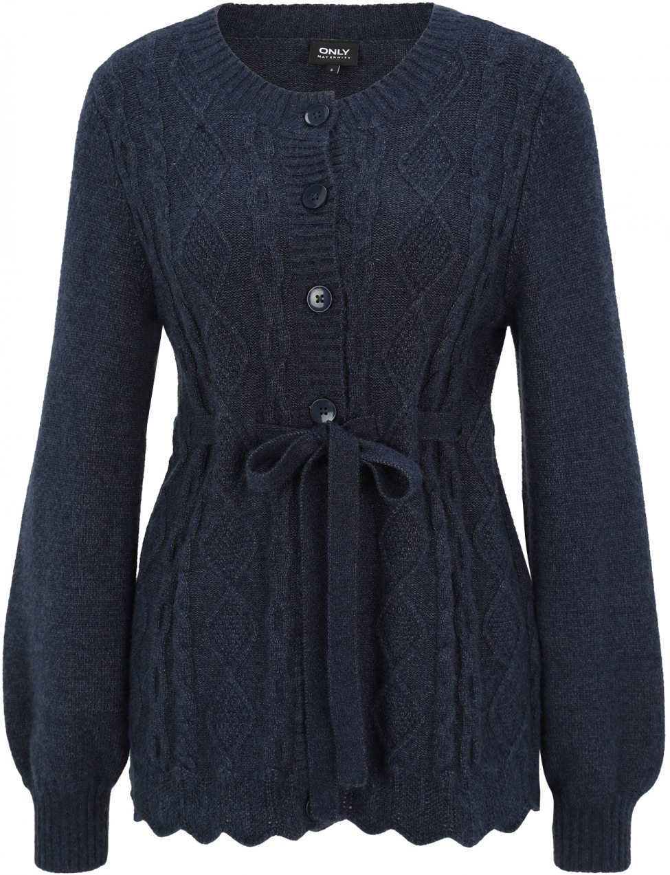 Only Maternity Kardigán 'OLMKALLU'  námornícka modrá