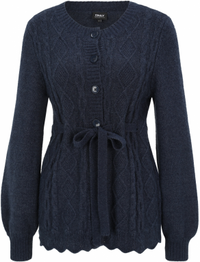 Only Maternity Kardigán 'OLMKALLU'  námornícka modrá