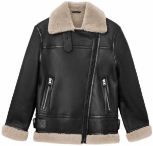 AllSaints Prechodná bunda 'SOLA'  béžová / čierna