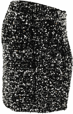 Vero Moda Maternity Sukňa 'VMMBELLA'  čierna / strieborná