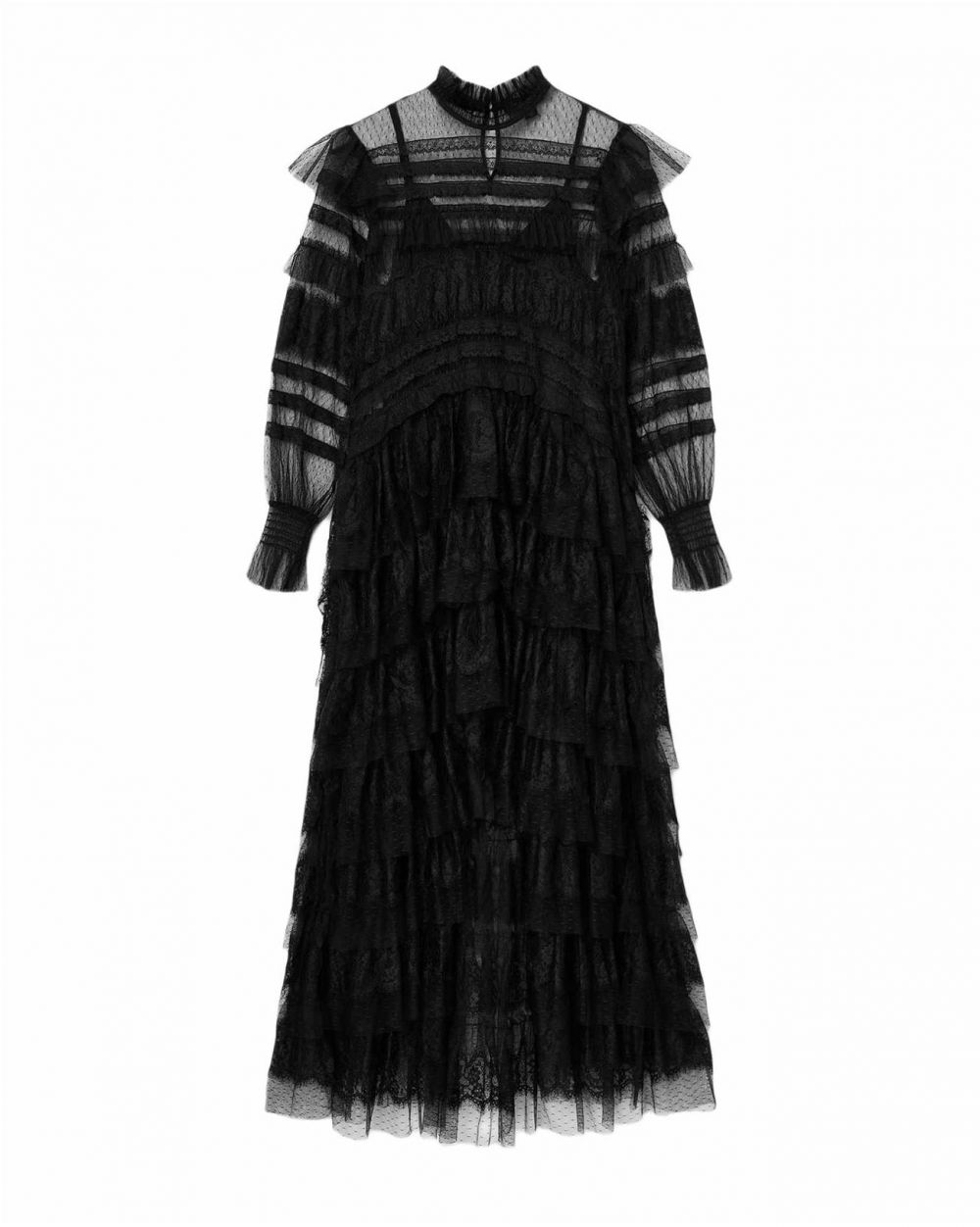 AllSaints Večerné šaty 'CAVARLY'  čierna