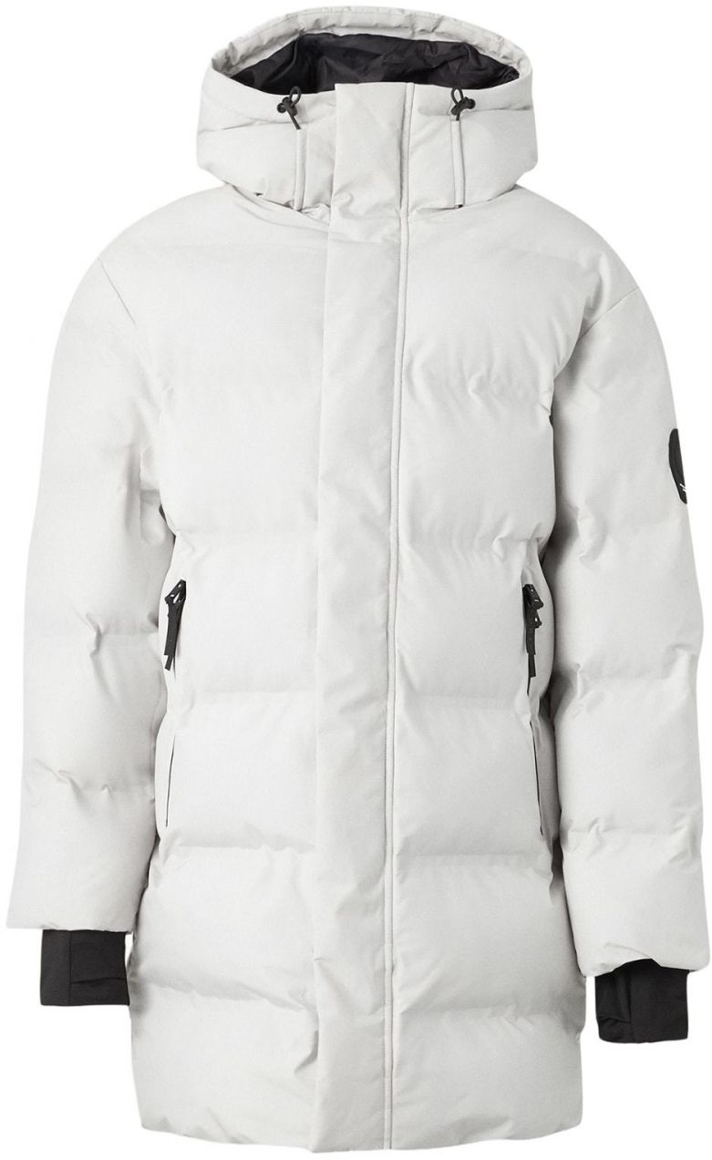 JACK & JONES Zimná bunda 'JCOFUSION'  svetlosivá