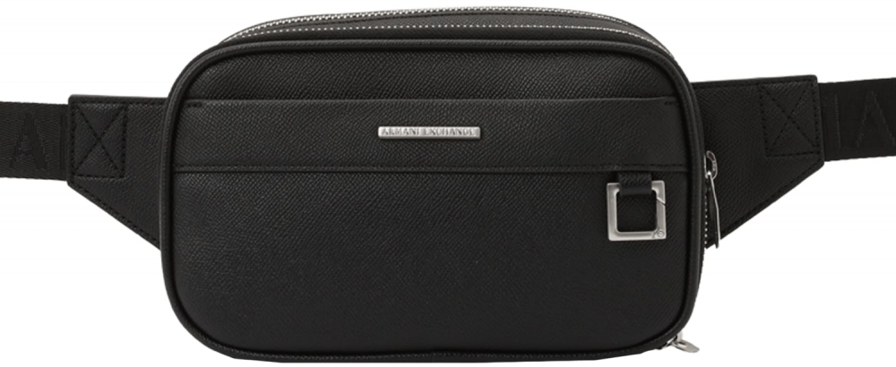 ARMANI EXCHANGE Ľadvinka 'NEW YORK'  čierna