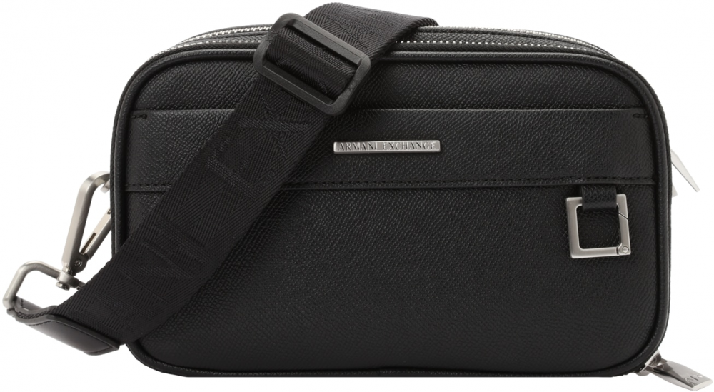 ARMANI EXCHANGE Taška cez rameno 'NEW YORK'  čierna