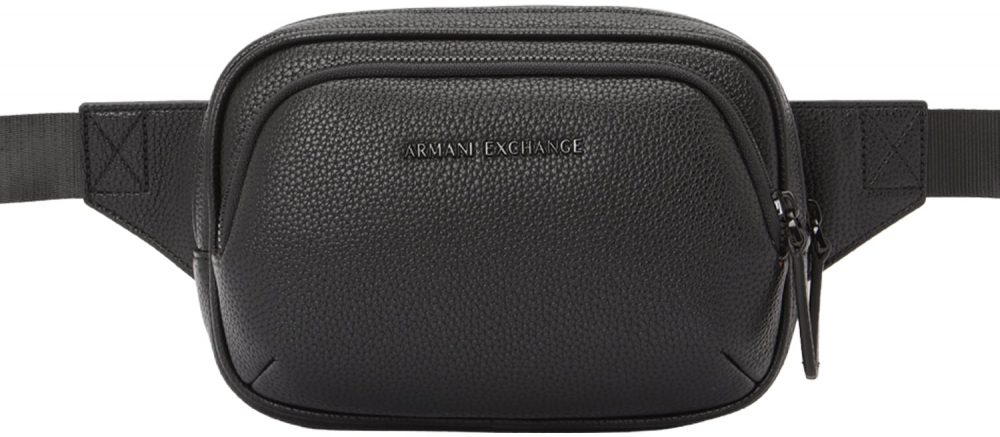 ARMANI EXCHANGE Ľadvinka 'MADRID'  čierna