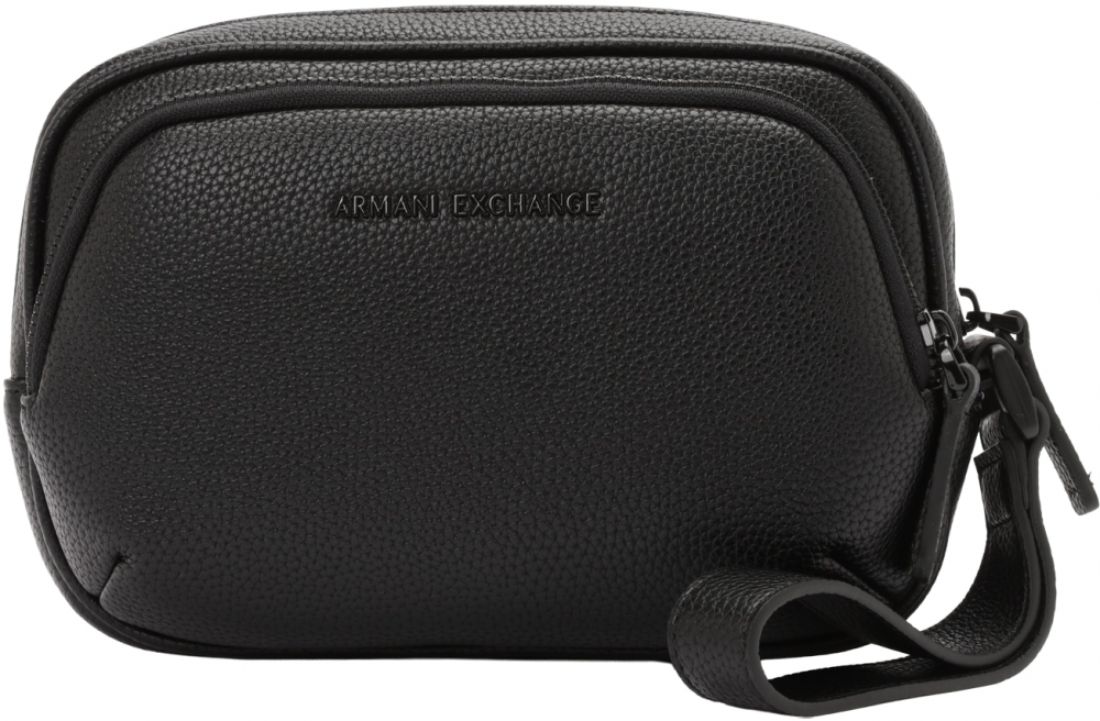 ARMANI EXCHANGE Toaletná taška 'MADRID BEAUTY'  čierna
