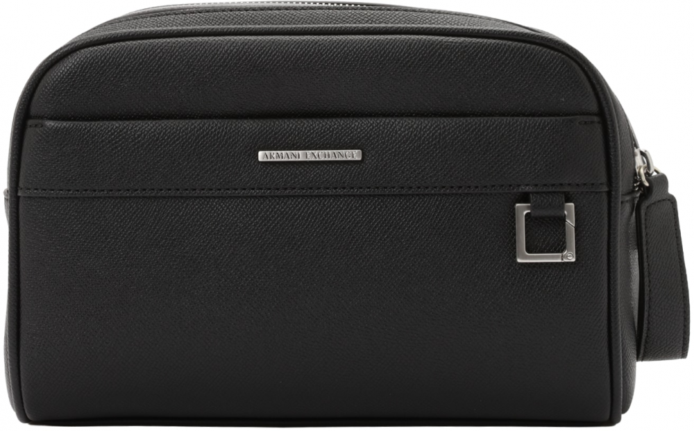 ARMANI EXCHANGE Toaletná taška 'NEW YORK'  čierna
