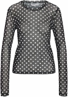 Noisy may Tričko 'NMJUDITH'  čierna / biela