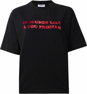 Noisy may Tričko 'NMKARLA'  červená / čierna