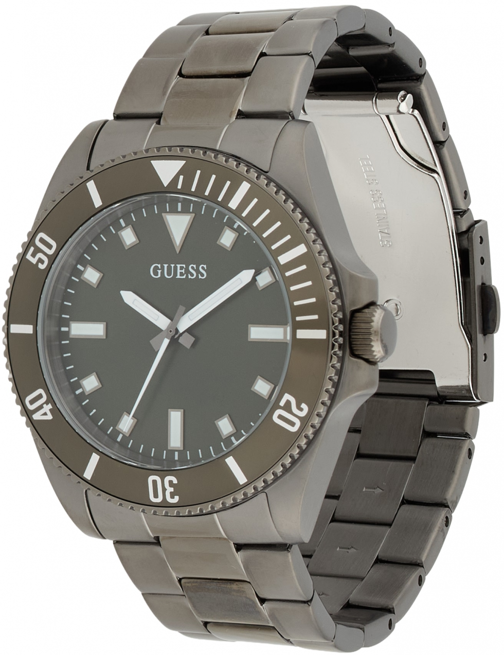 GUESS Analógové hodinky  zelená