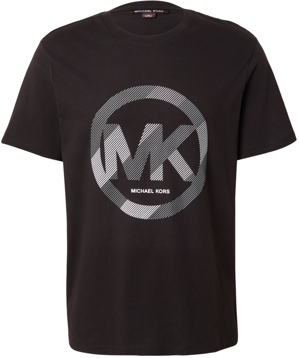 Michael Kors Tričko  sivá / tmavosivá / čierna