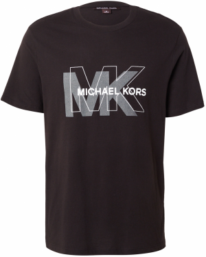 Michael Kors Tričko  sivá / čierna / biela