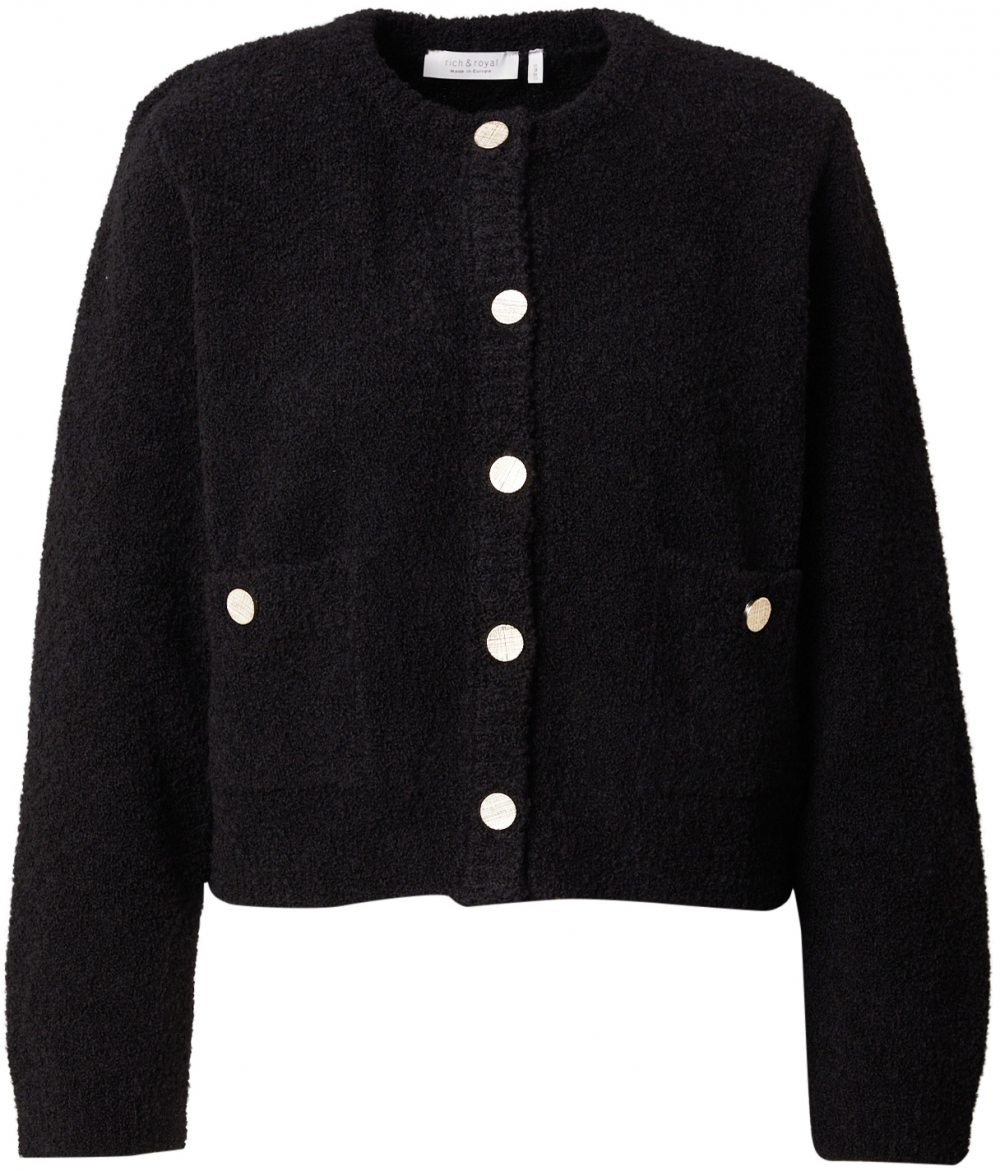 Rich & Royal Kardigán  čierna