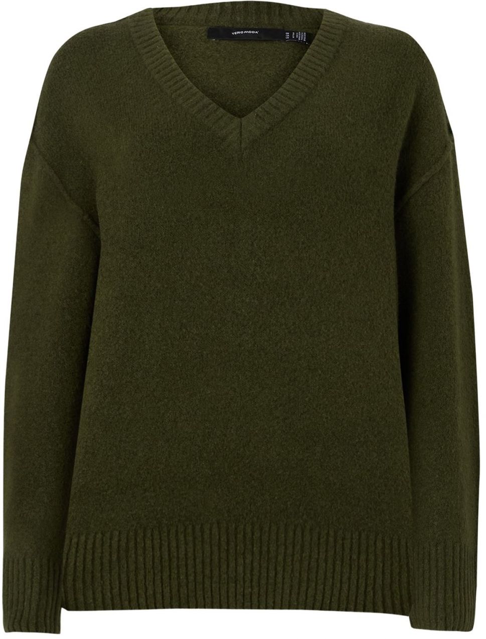 VERO MODA Sveter 'VMILSE'  tmavozelená