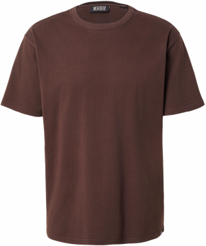 SCOTCH & SODA Tričko  hnedá / tmavohnedá