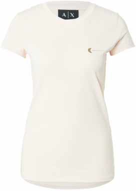 ARMANI EXCHANGE Tričko  zlatá / pastelovo ružová