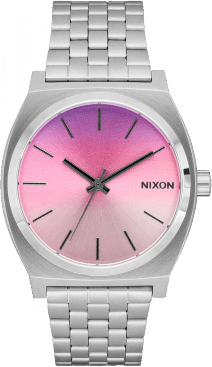 Nixon Analógové hodinky 'Time Teller'  strieborná