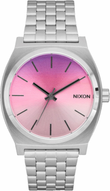 Nixon Analógové hodinky 'Time Teller'  strieborná