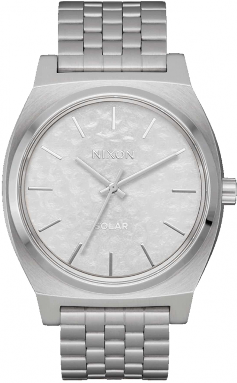 Nixon Analógové hodinky 'Time Teller Solar'  strieborná