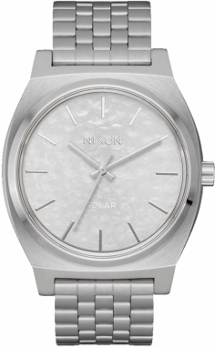 Nixon Analógové hodinky 'Time Teller Solar'  strieborná