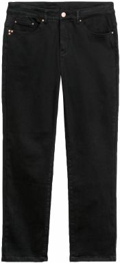 SHEEGO Džínsy  čierny denim