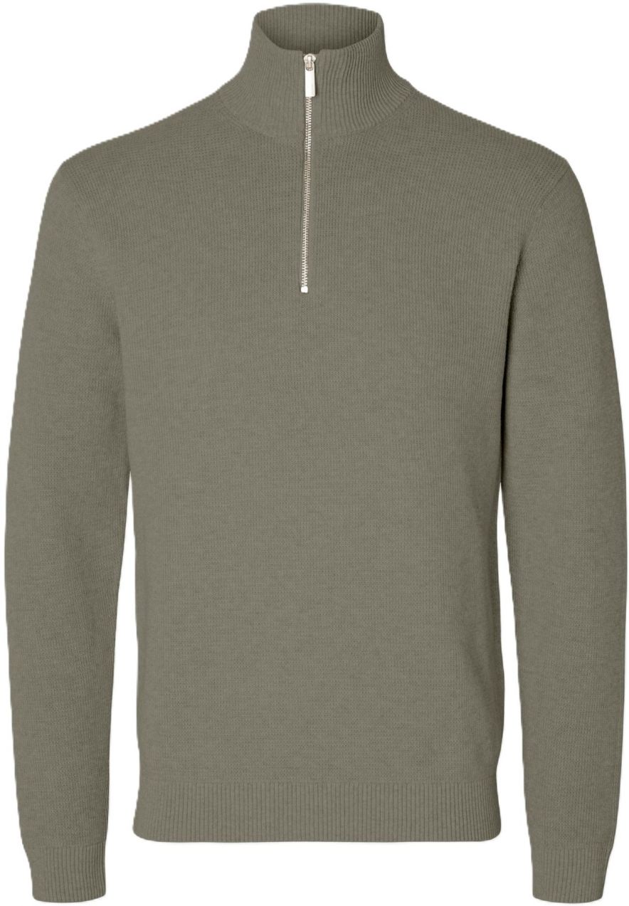 SELECTED Sveter 'SLHDANE'  pastelovo zelená