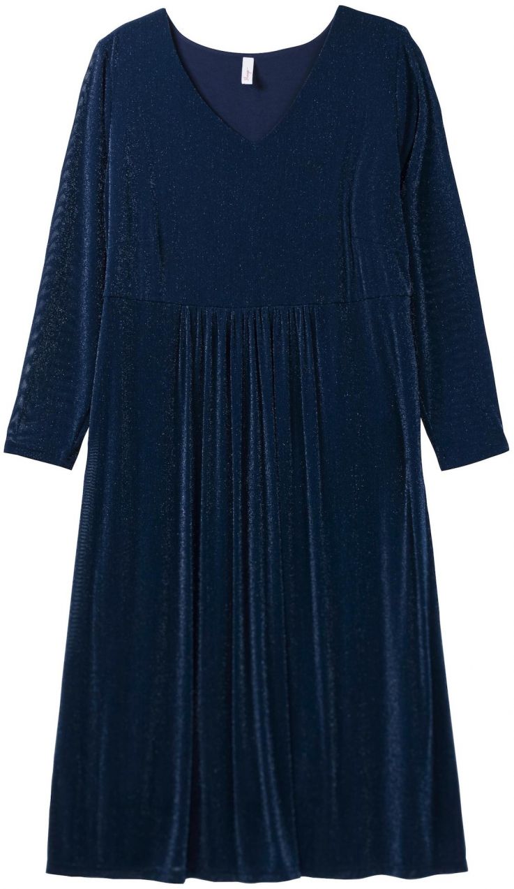 SHEEGO Večerné šaty  tmavomodrá