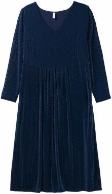 SHEEGO Večerné šaty  tmavomodrá