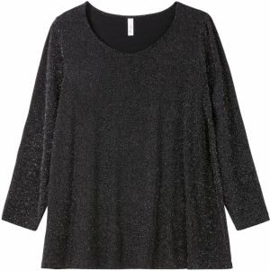 SHEEGO Tričko  čierna