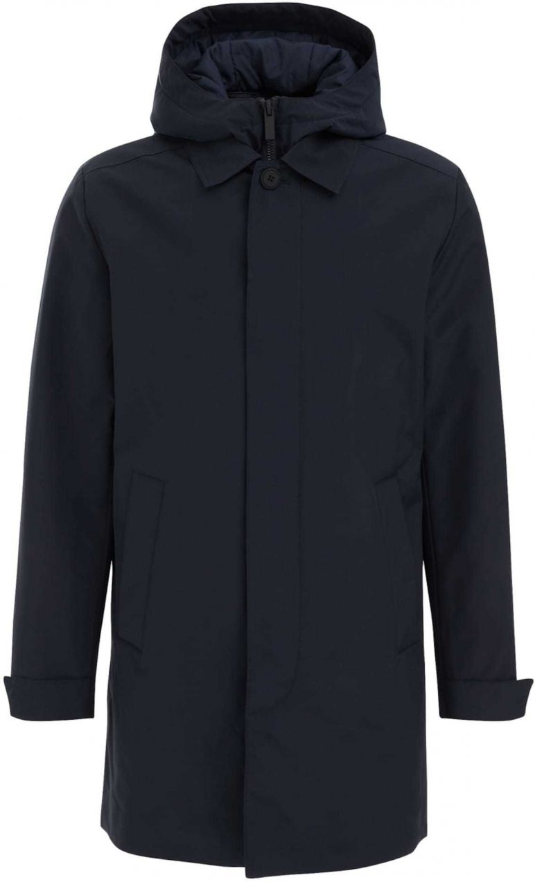 WE Fashion Zimná bunda  námornícka modrá