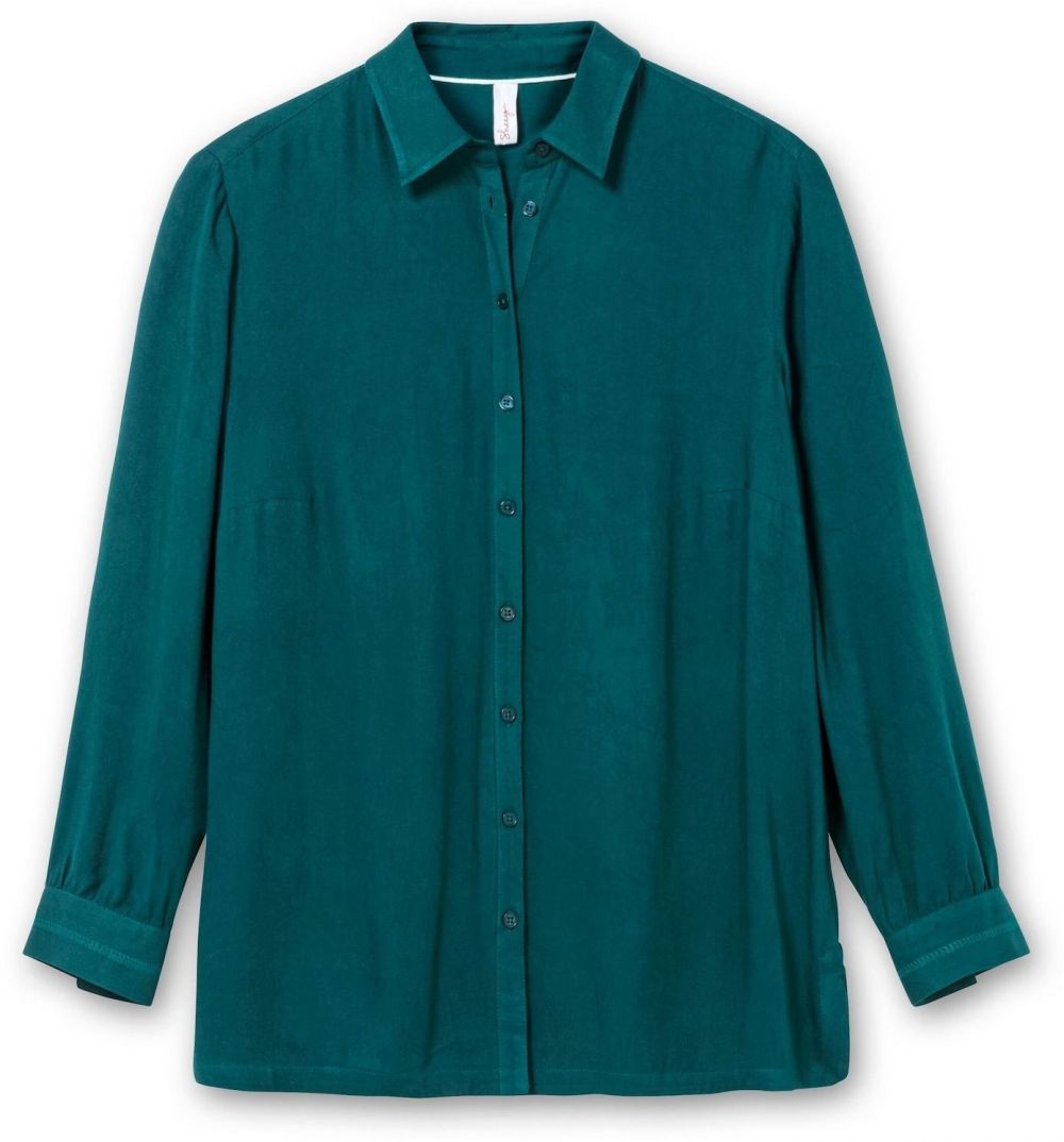 SHEEGO Blúzka  petrolejová