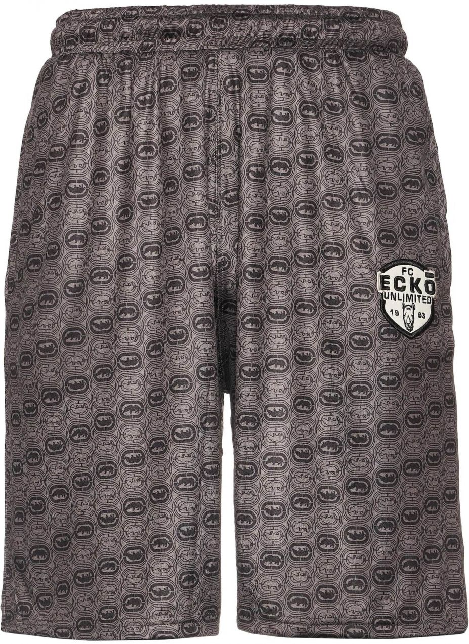 Ecko Unlimited Nohavice 'Mania'  nebielená / farby bahna / čierna