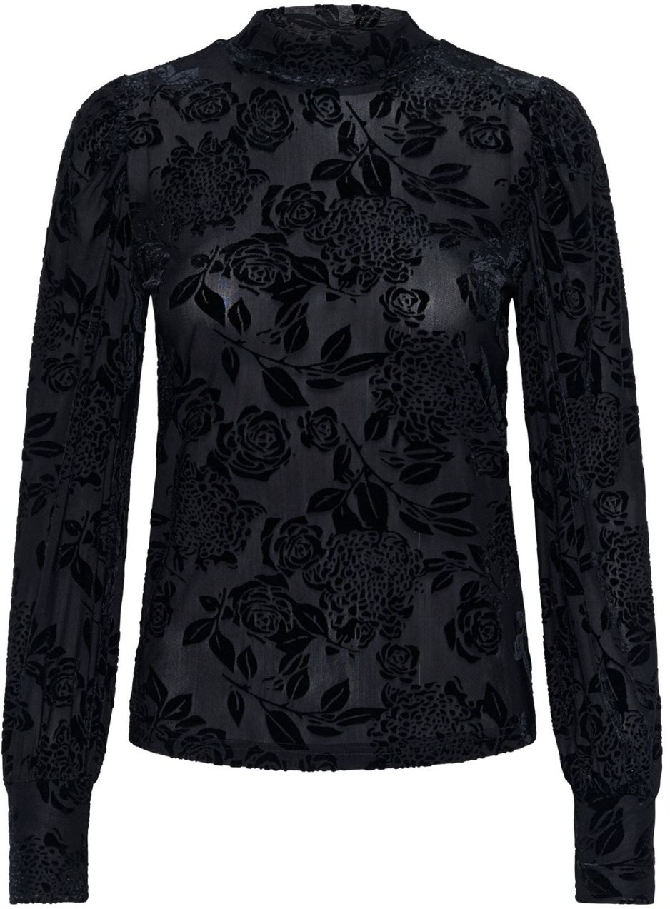 Kaffe Tričko 'KARosa'  čierna