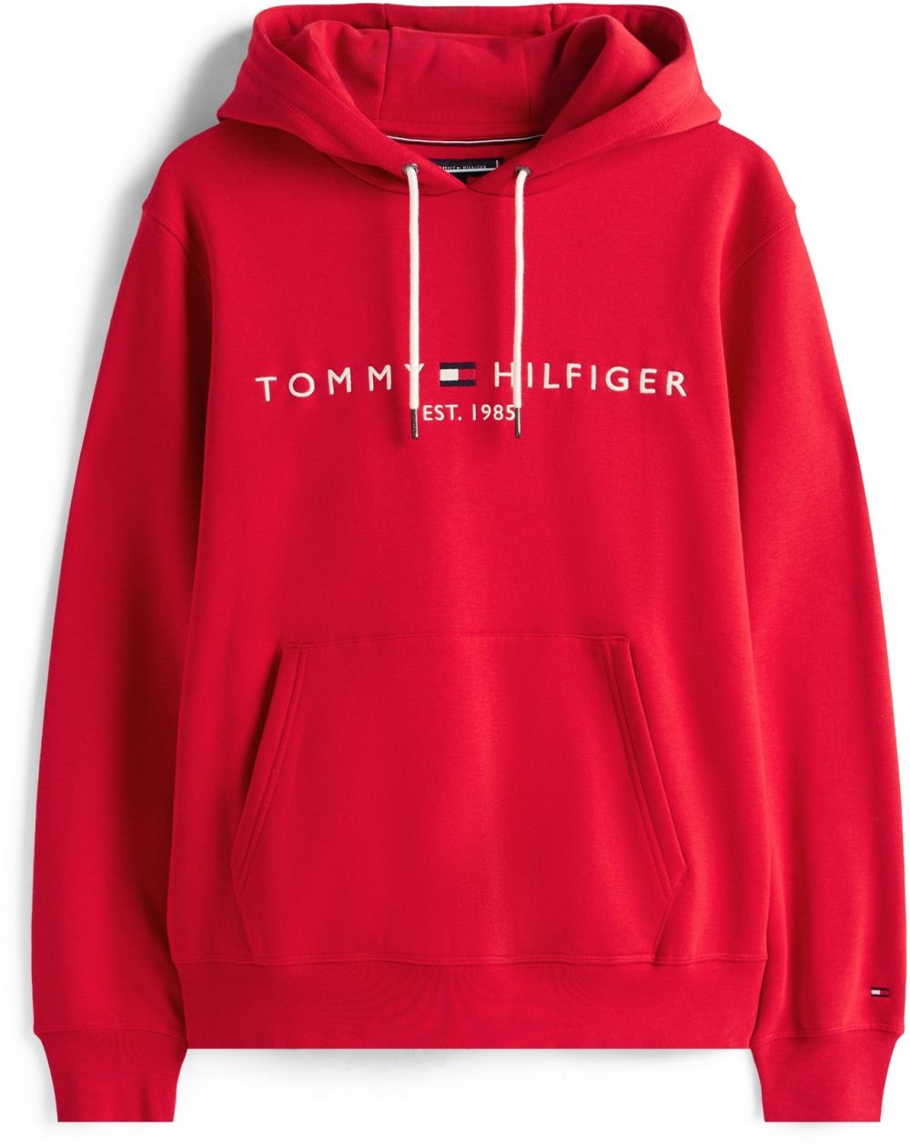 TOMMY HILFIGER Mikina  červená / biela