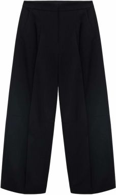 MANGO Plisované nohavice 'JULIA'  čierna