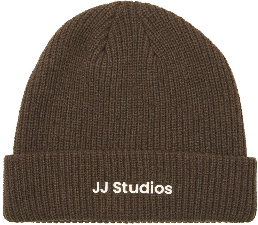 JACK & JONES Čiapky 'JACSOHO'  tmavohnedá