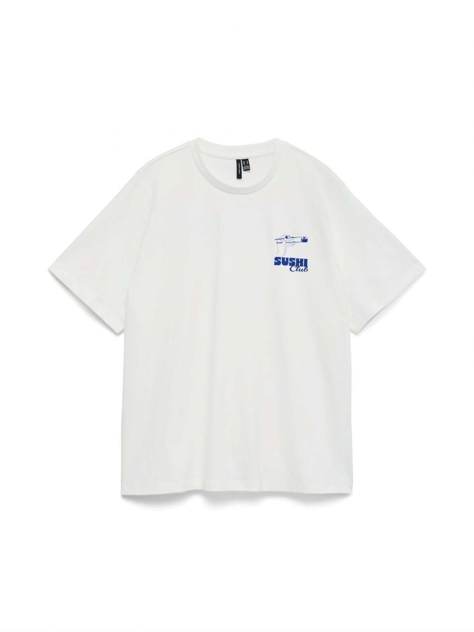 VERO MODA Tričko 'VMLILJE CATY'  tmavomodrá / biela